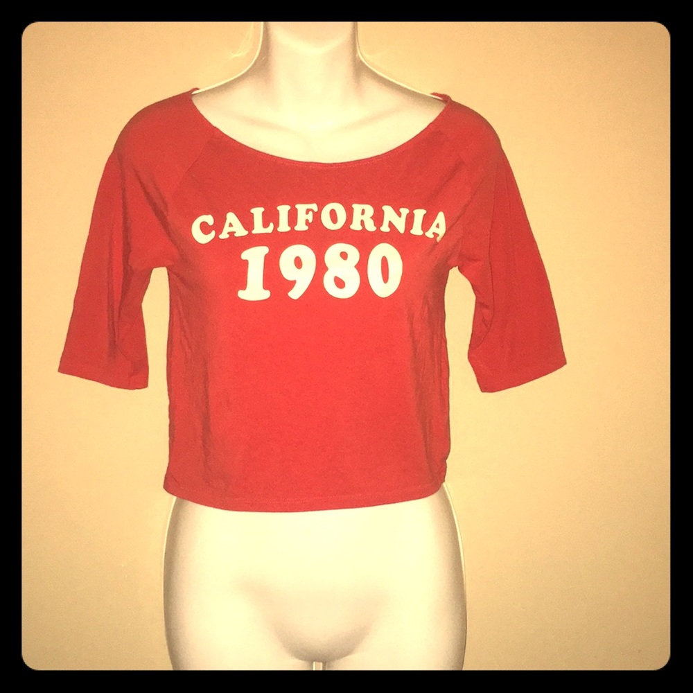 Diaper cute crop top. forever 21